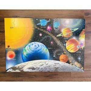 Melissa & Doug Solar System 2 Ft X 3 Ft Kids Floor Puzzle 48pcs Complete